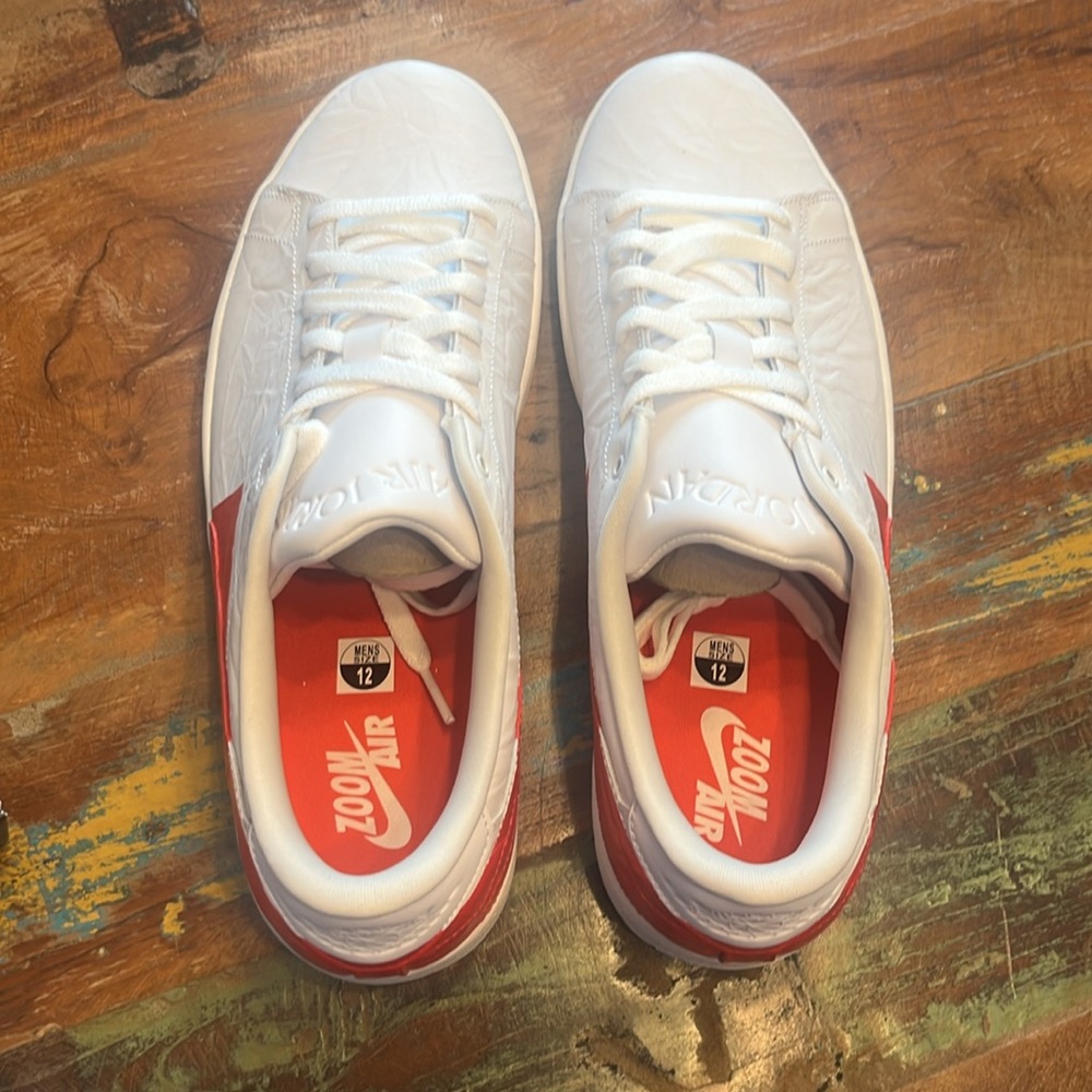 New in Box Air Jordan 1 Center Court Sneakers - Picture 3 of 5